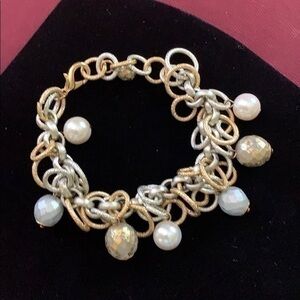Beautiful metallic bracelet